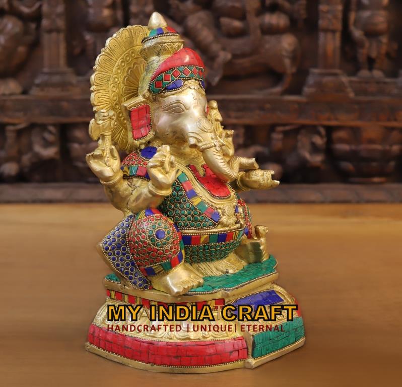 13" Ganesh idol