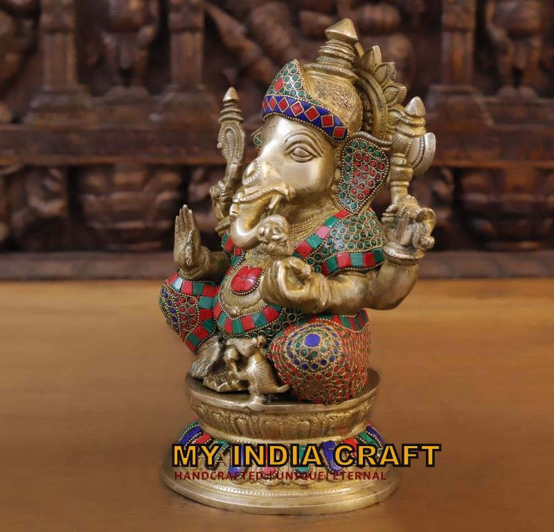 12.5" Ganesh idol