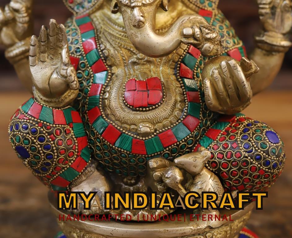 12.5" Ganesh idol