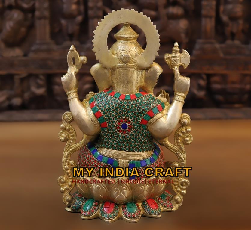 11.5" Ganpati statue
