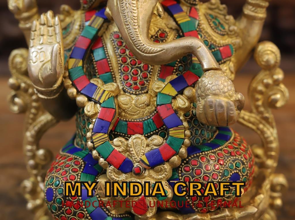 11.5" Ganpati statue