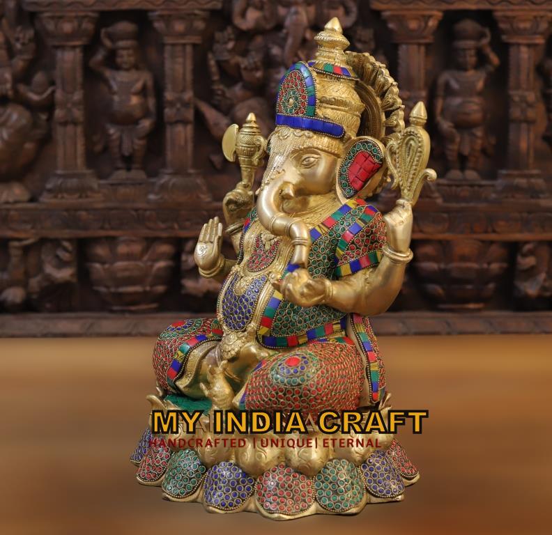 16" Ganesh Statue Ashtvinayak