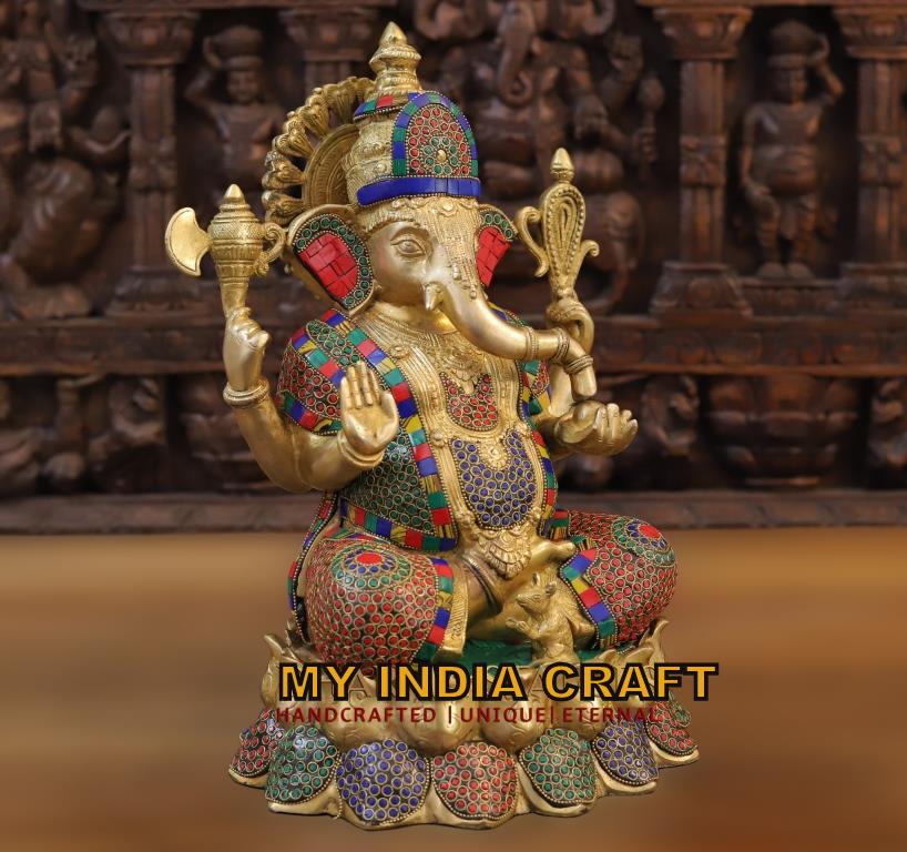 16" Ganesh Statue Ashtvinayak