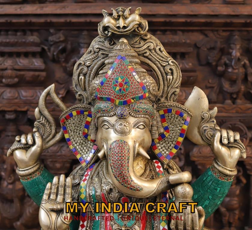 34" Big Ganpati Idol