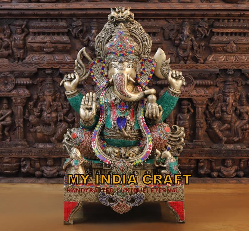 34" Big Ganpati Idol
