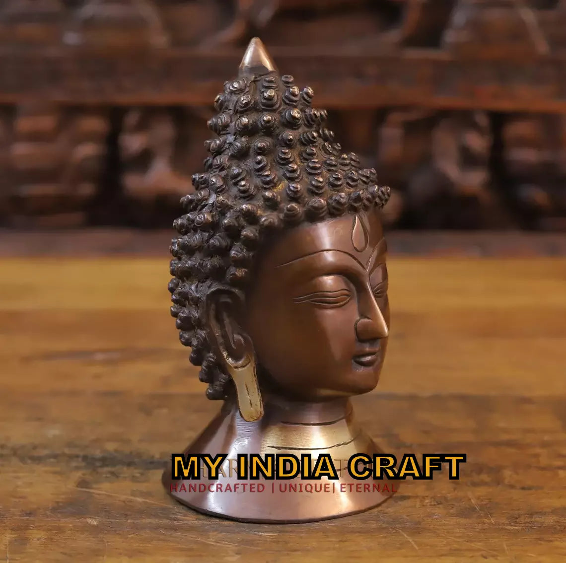 8.5" Buddha face