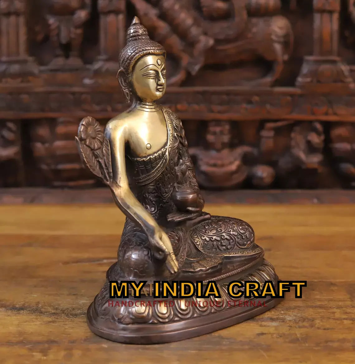 11.5" Buddha statue
