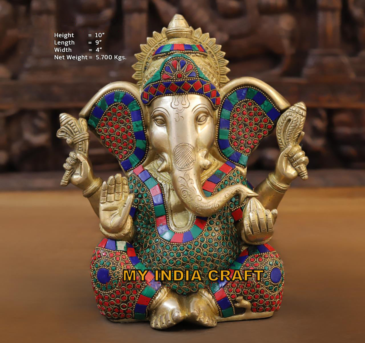 10" Ganpati for success