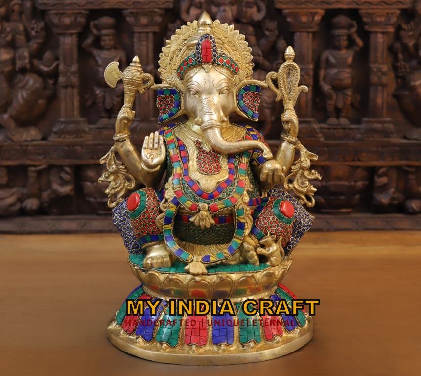17" Ganesh idol for pooja