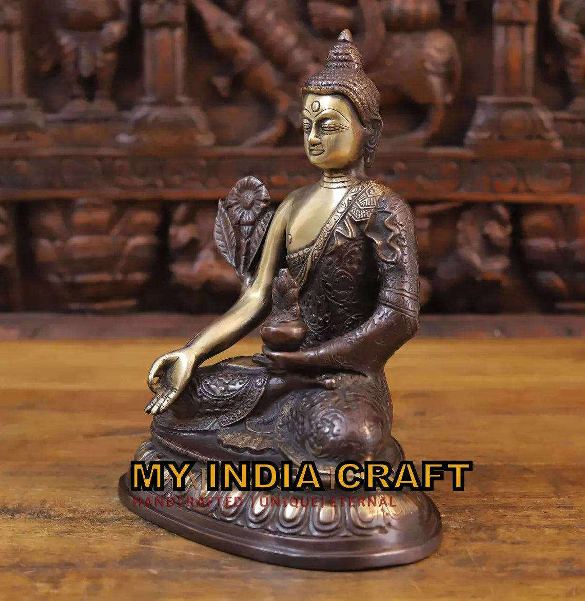 11.5" Buddha statue