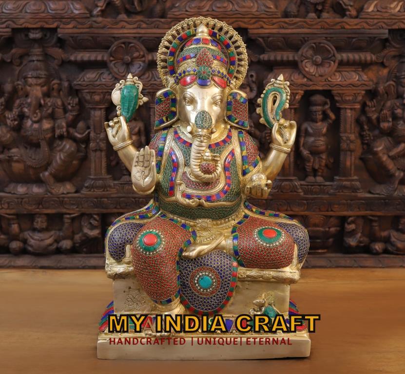 24.5" Big Ganesh statue