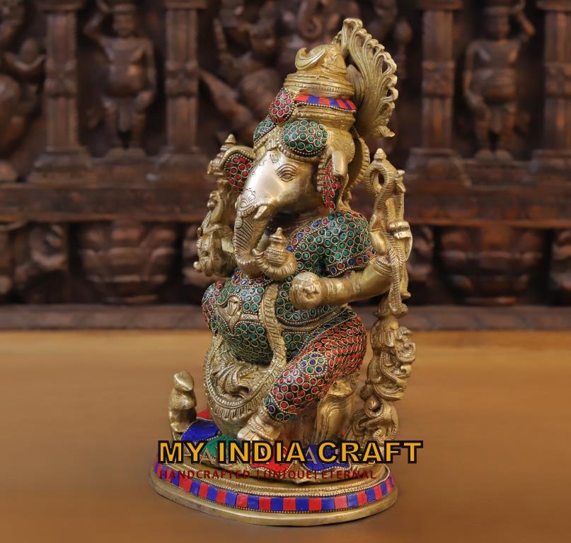 14" Ganpati statue