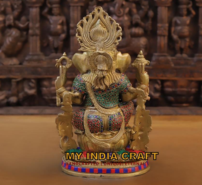 14" Ganpati statue