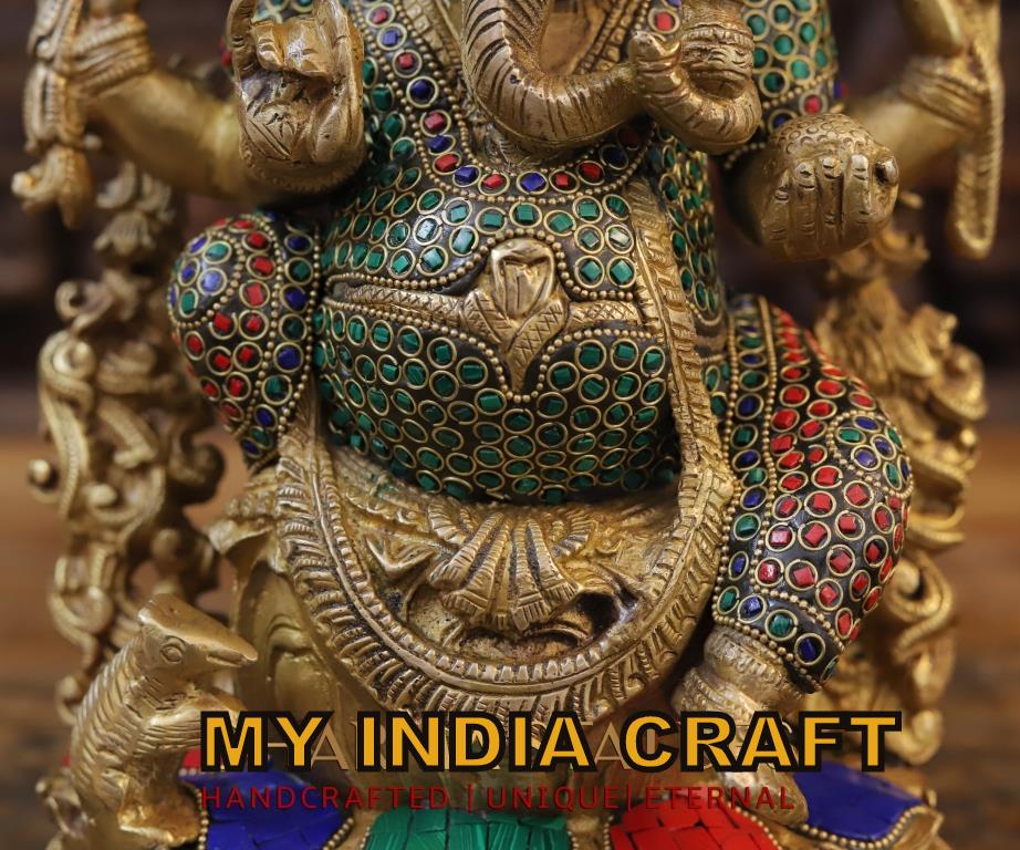 14" Ganpati statue