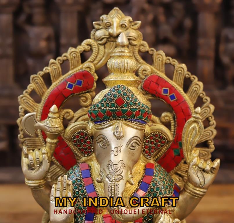 14.5" Ganpati idol