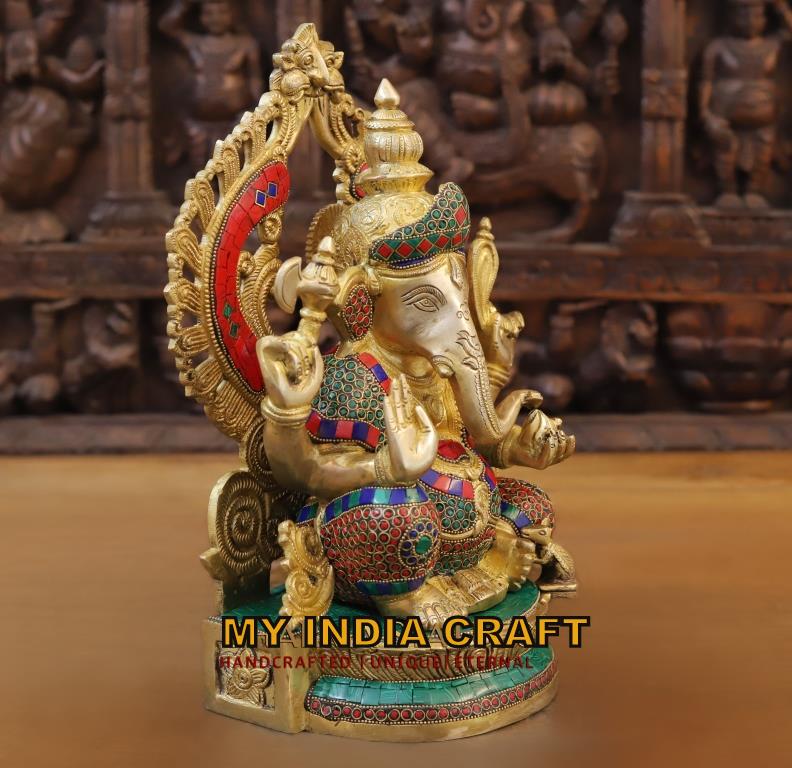 14.5" Ganpati idol