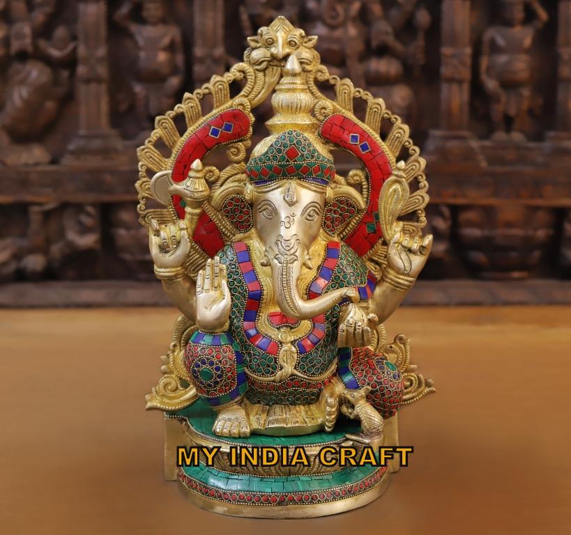 14.5" Ganpati idol