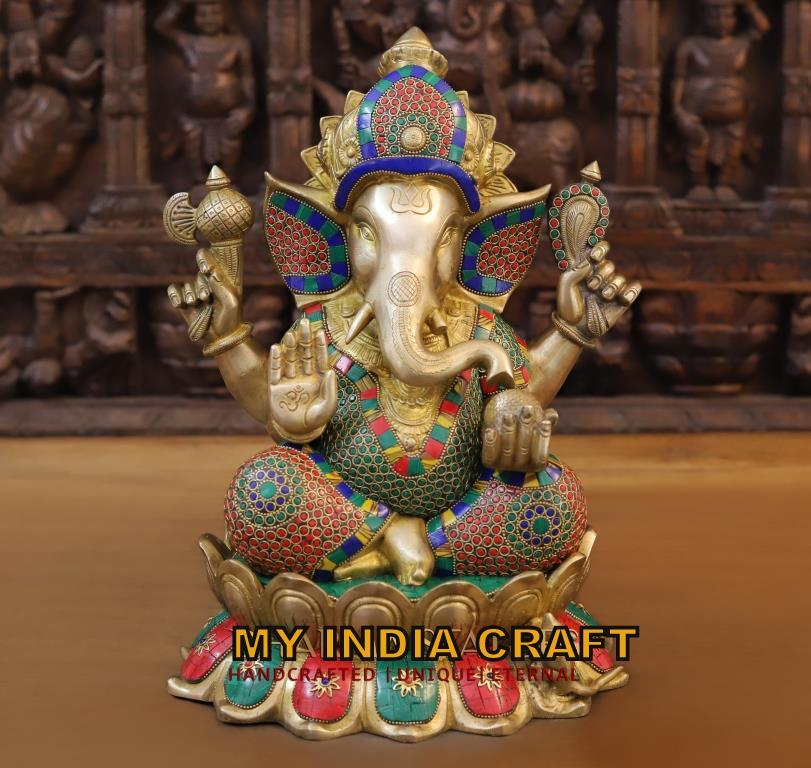 14.5" Ganesh idol