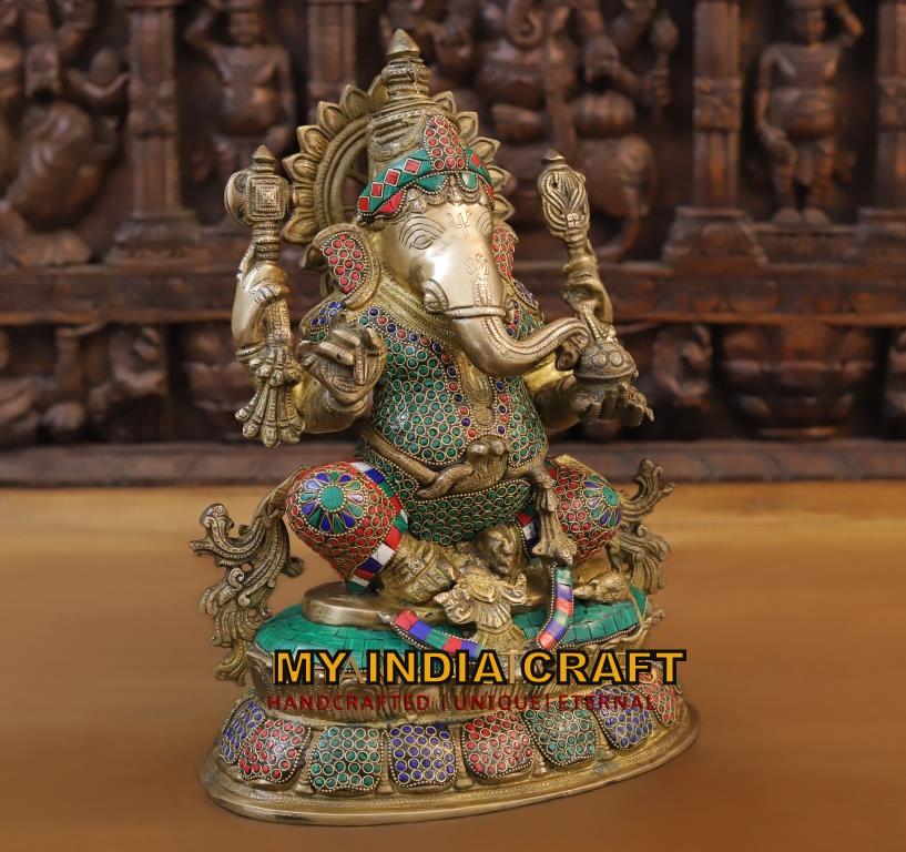 15" Ganesh murti idol
