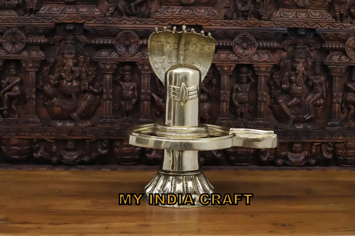 22" Shivling statue