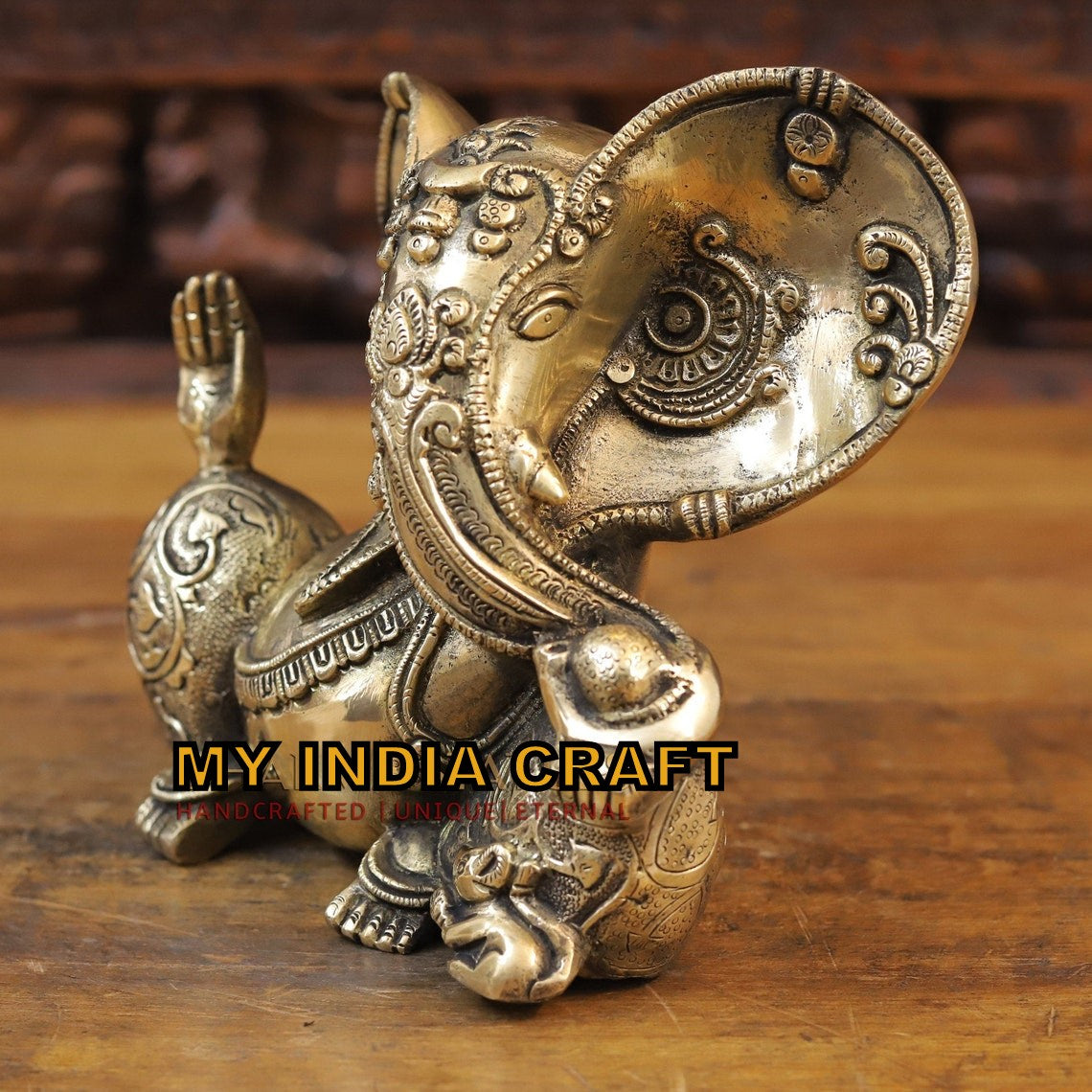 7.5" Appu Ganesh idol