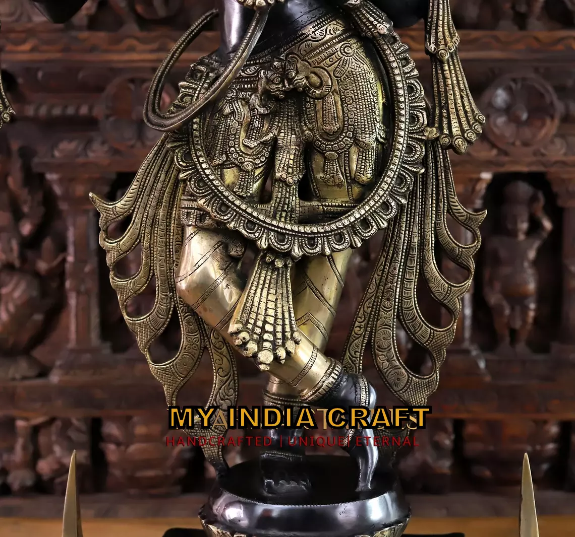 41" Krishna Statue Original Mudra