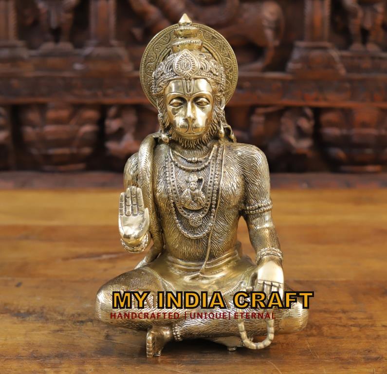 12" Hanuman idol for strenght