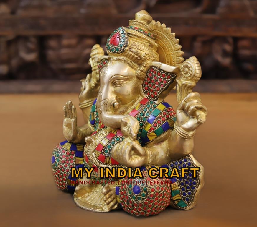 8.5" Medium Size Ganpati