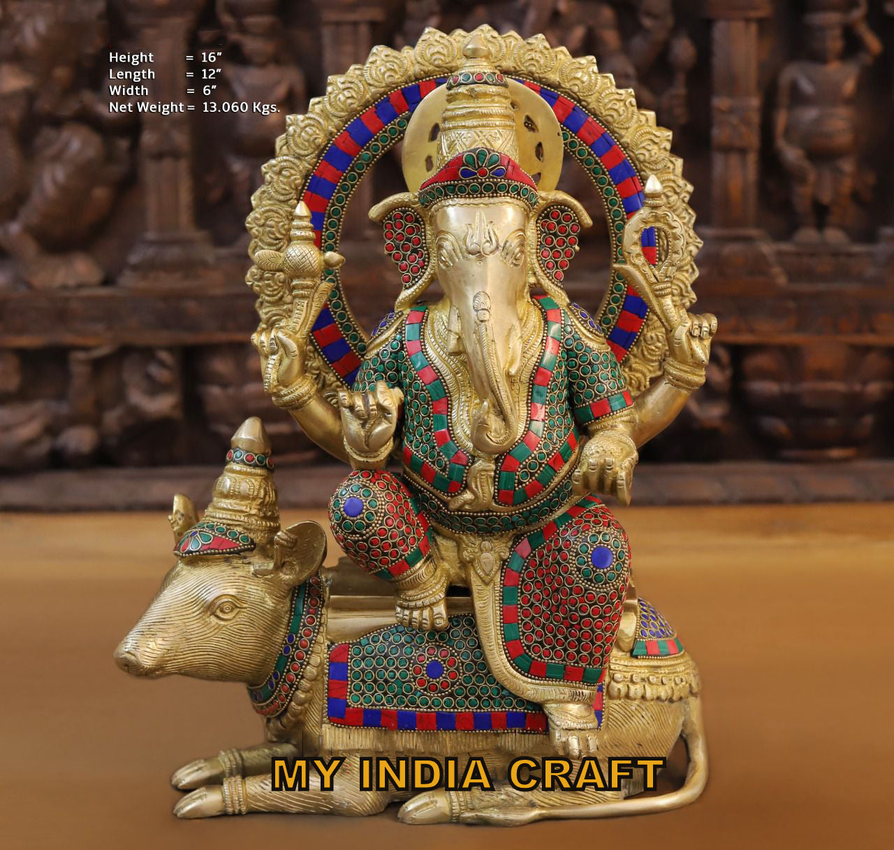 16" Ganpati on Mouse