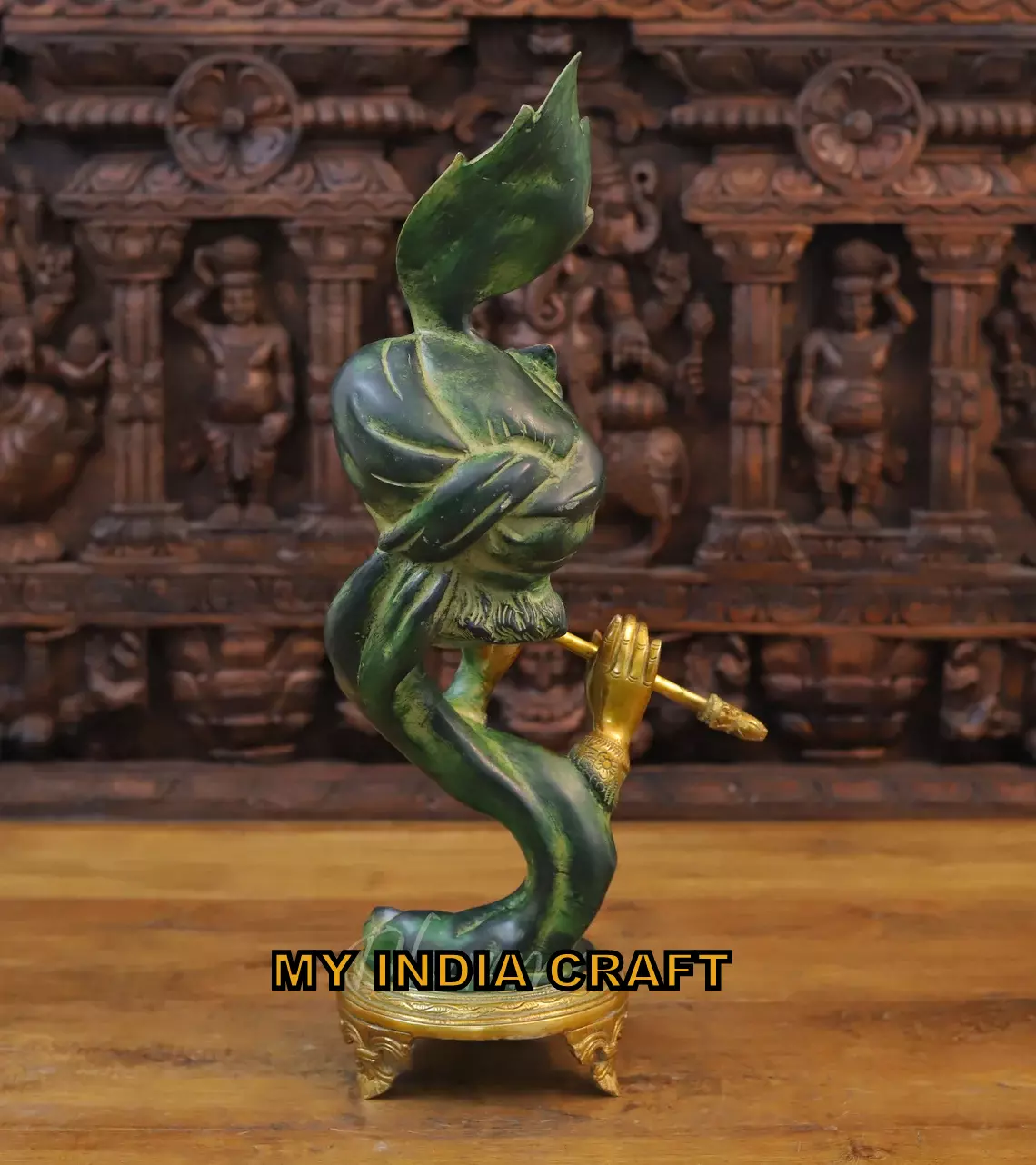 22" Krishna with flute