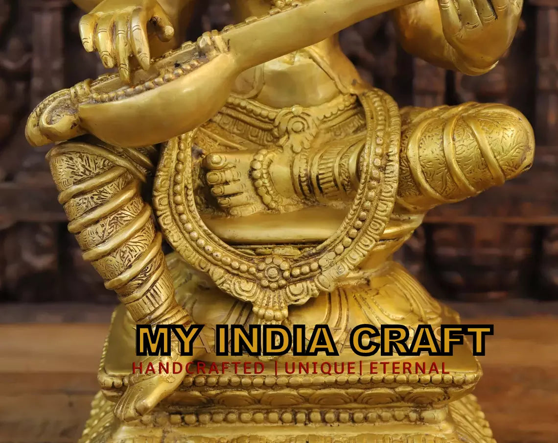 29" Saraswati statue big