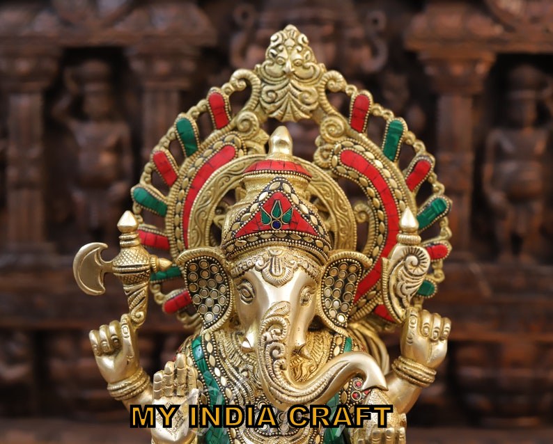17" Ganesh idol for pooja
