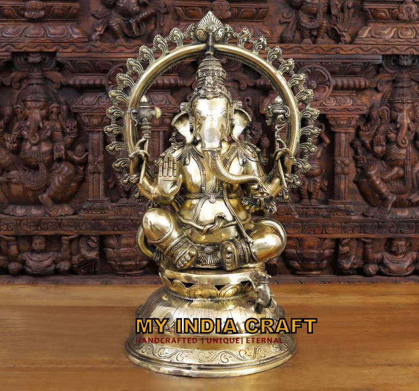 26.5" Ganesh murti