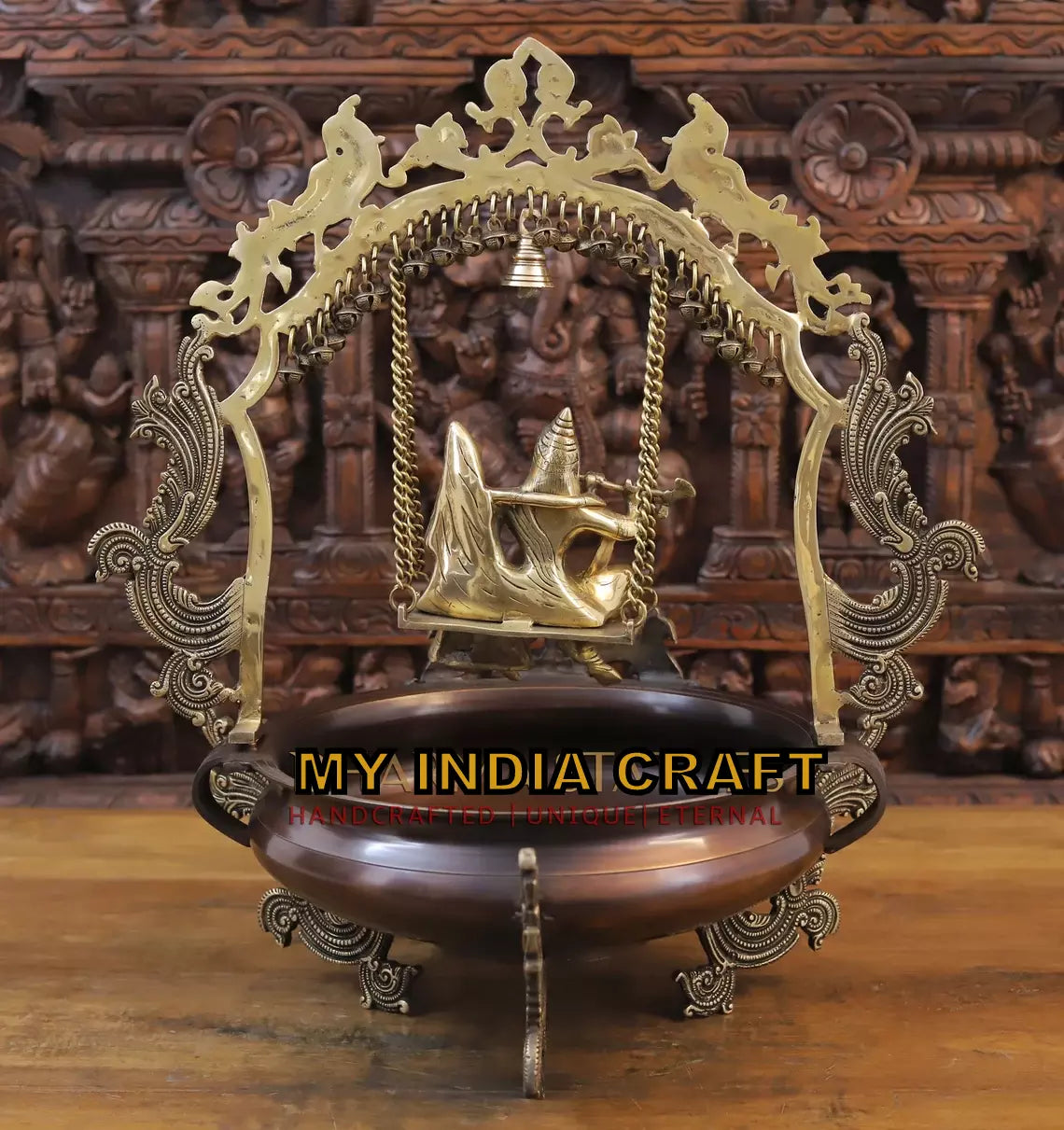 23" Urli radha krishna jhula swing