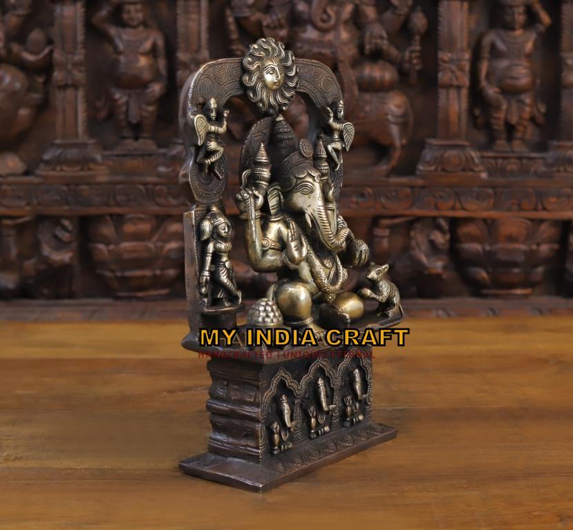 13.5" ganesha for pooja