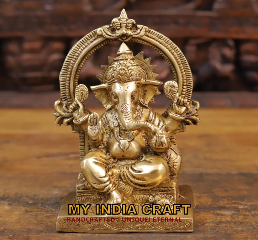 8.5" Ganpati statue