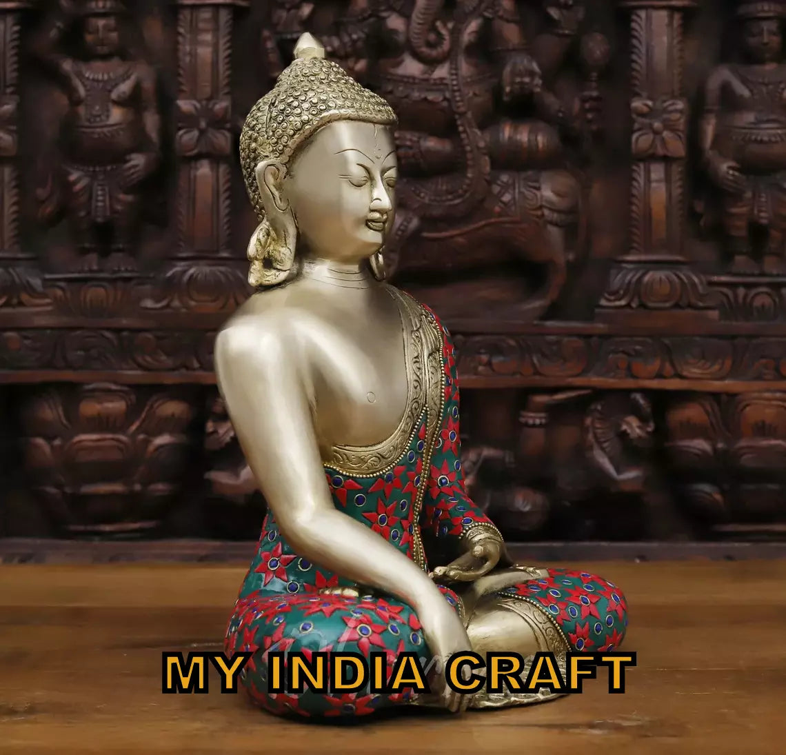 12" Buddha statue