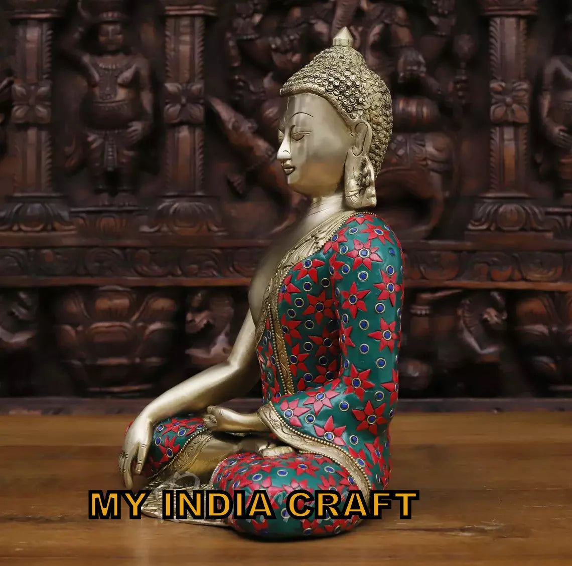 12" Buddha statue