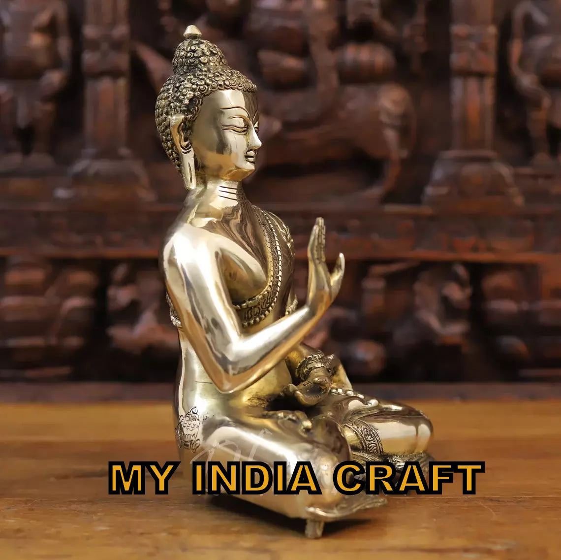 11" Budha Statue blessing