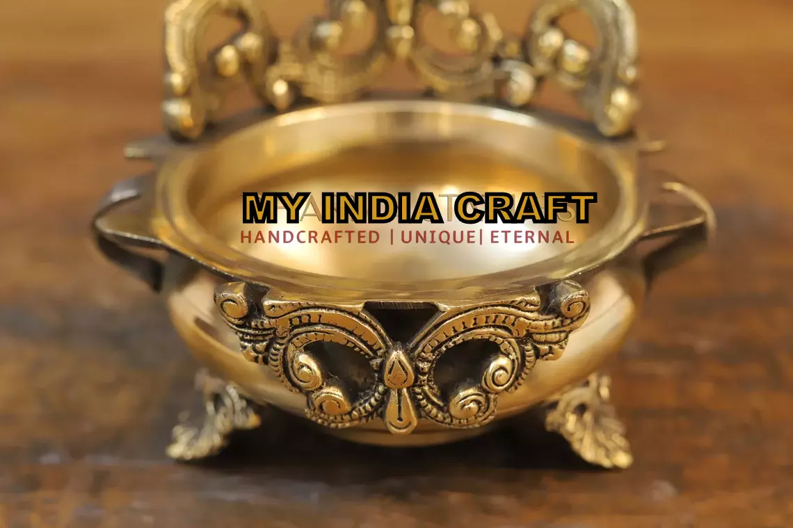 10" Urli with ganpati