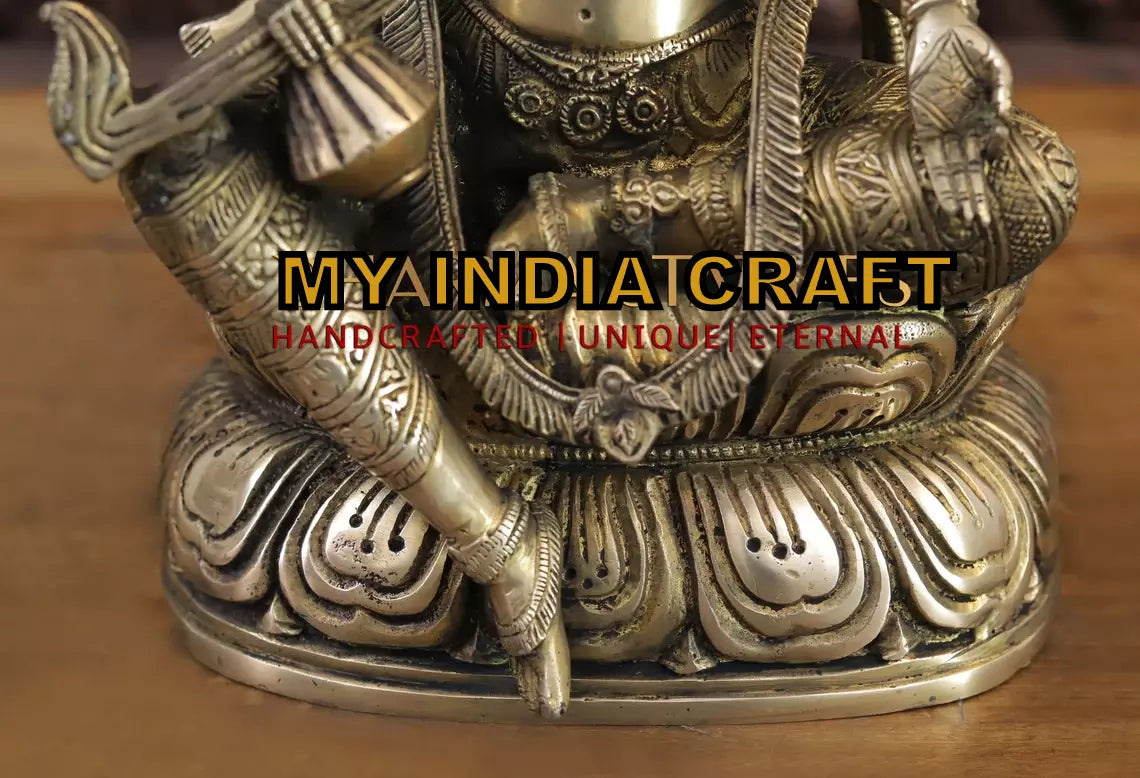 15.5" Saraswati idol