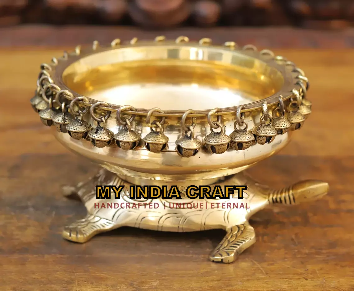 5" Urli with turtle stand