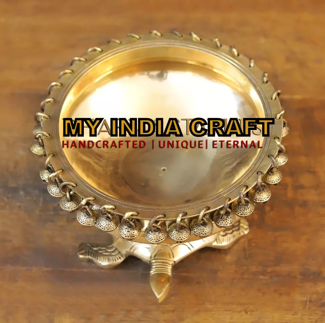 5" Urli with turtle stand