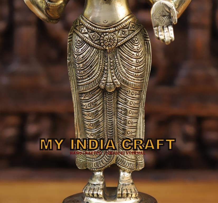 Lakshmi statue standing