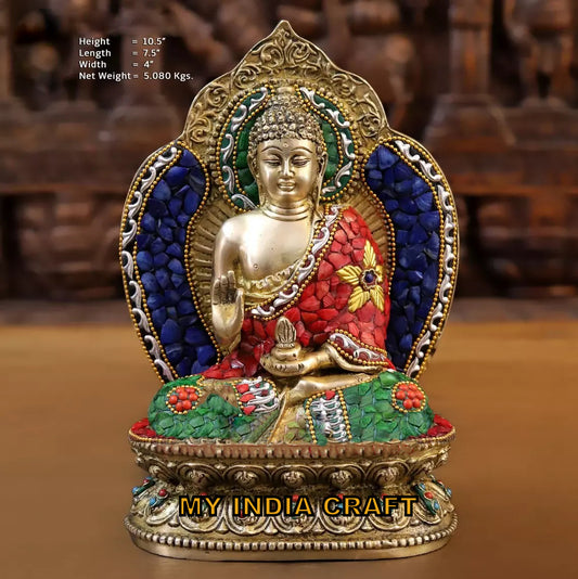 10.5" Buddha idol