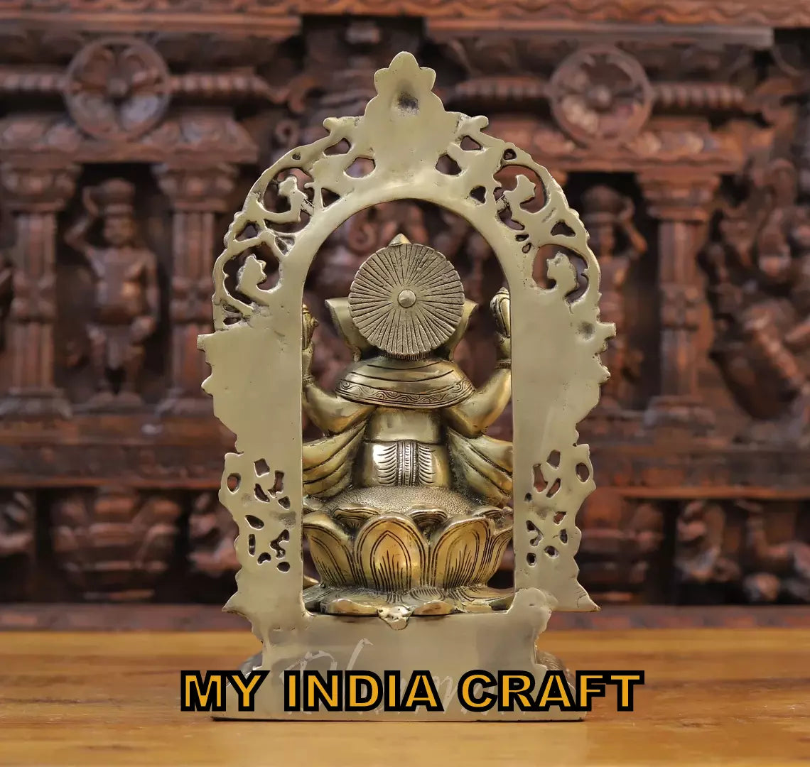 15.5" Ganesh with temple