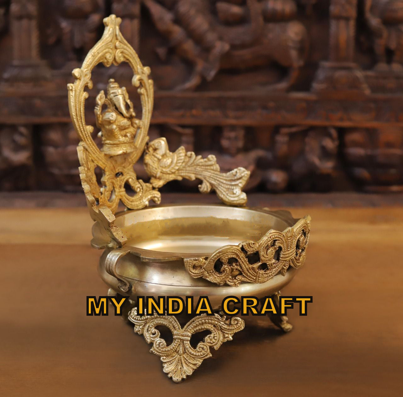 12" Urli with ganpati