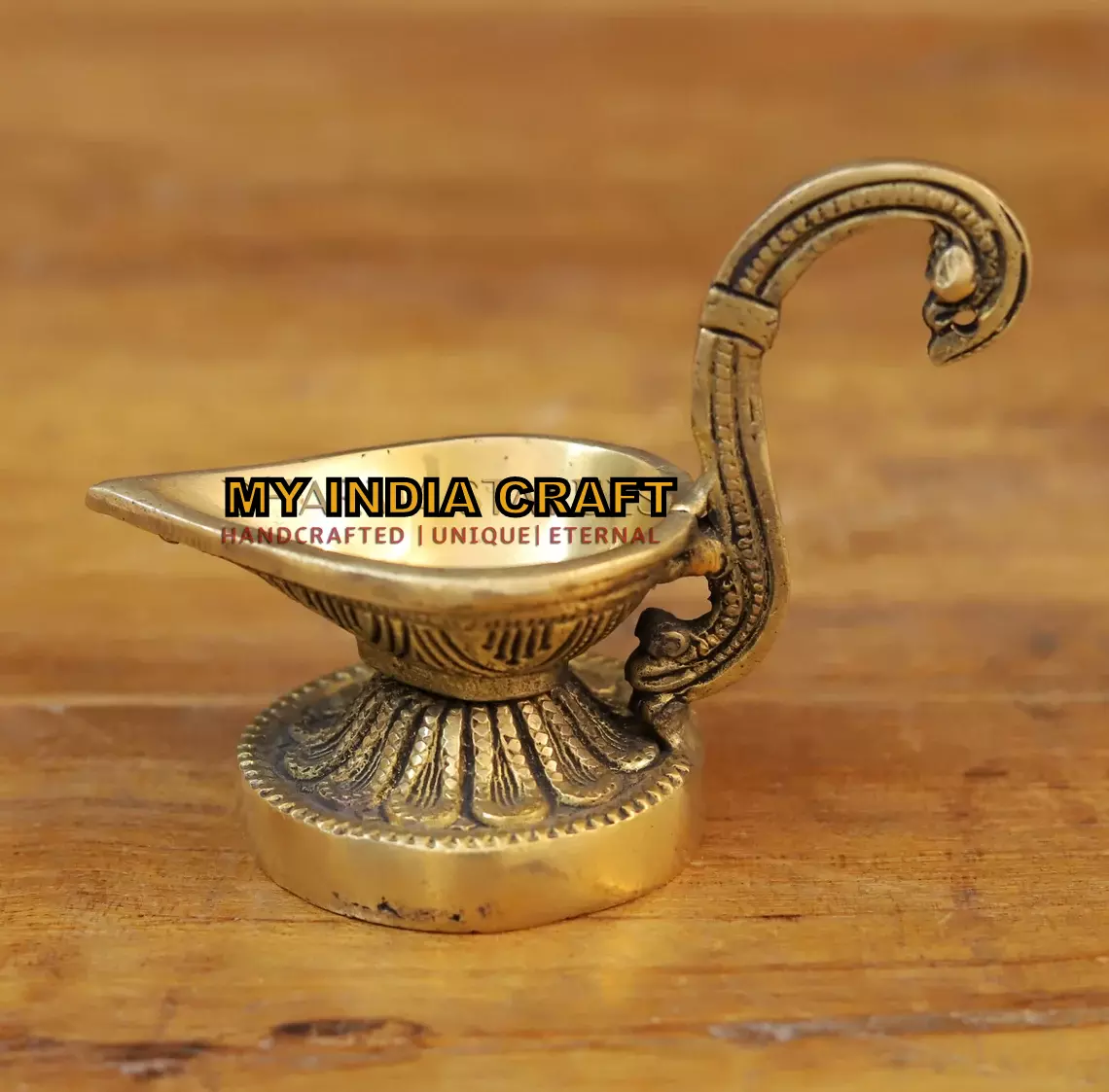 4.5" Brass Diya (set of 2)