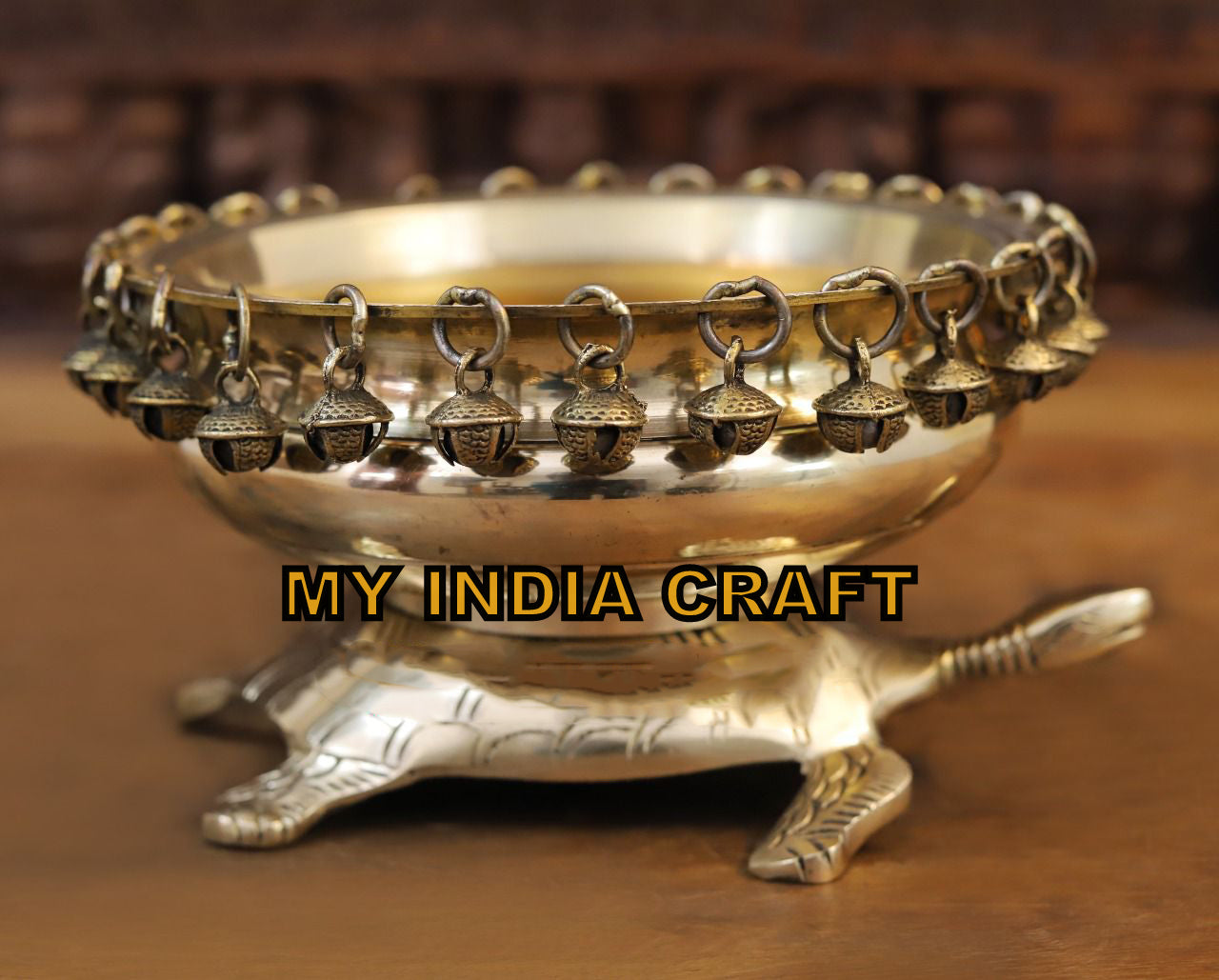 5" Urli with turtle stand