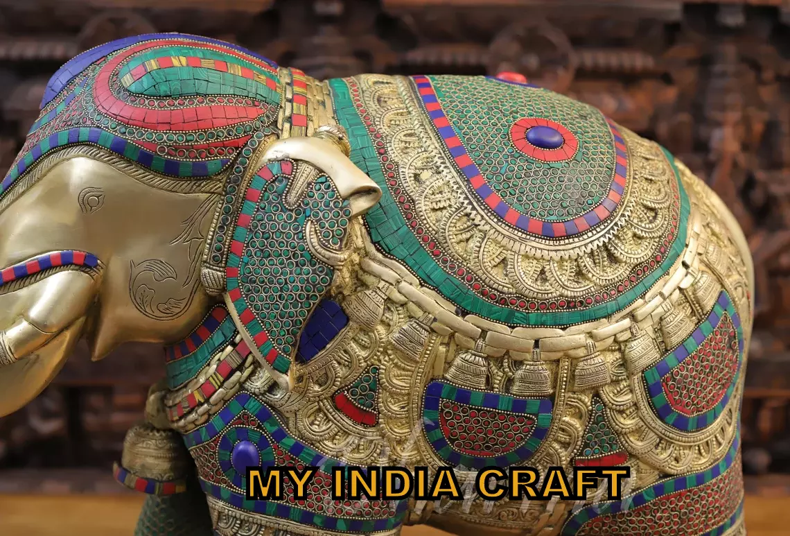 22" Elephant Artifact
